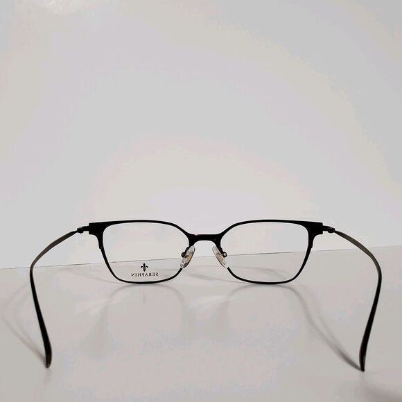 Seraphin Titanium Purple/Gold Eyeglasses Frames 50-17-140 Handmade Japan - Picture 4 of 7